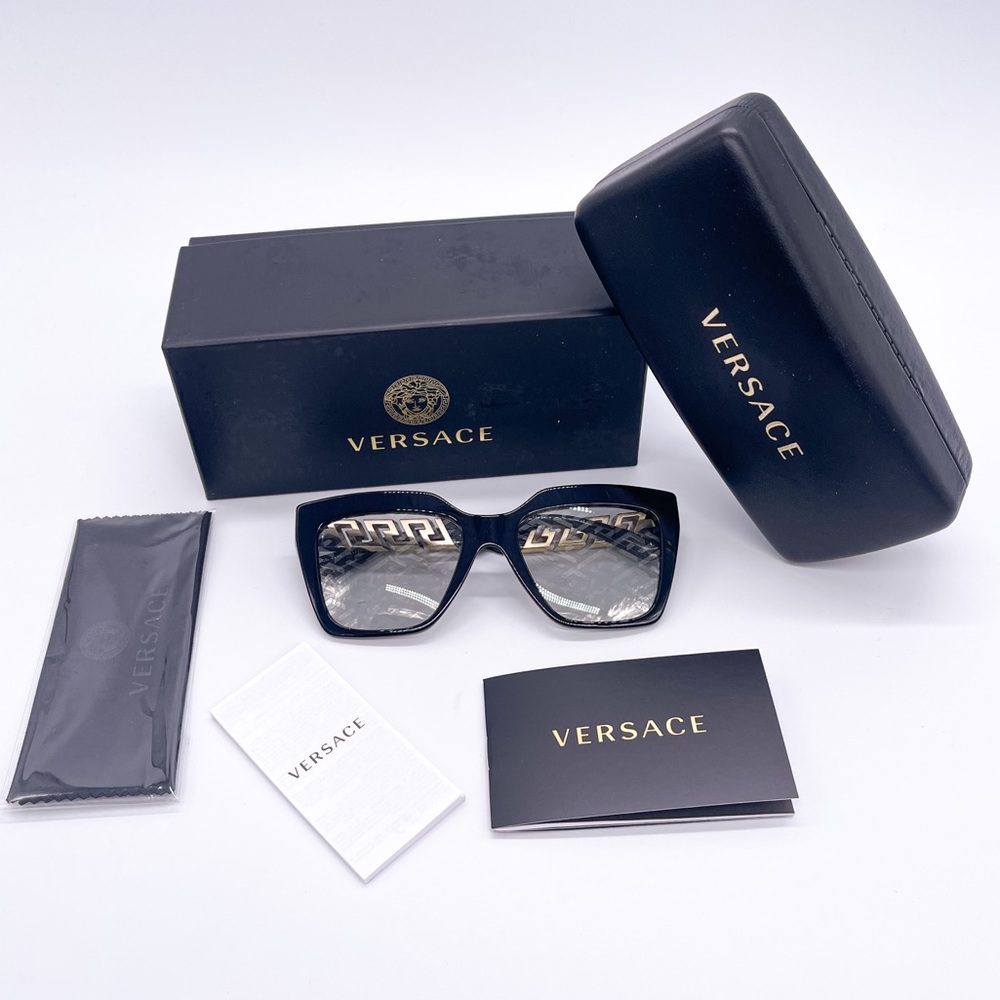 NEW VERSACE VE4418 GB1/AL WOMEN’S SUNGLASSES VERSACE MOD 4418 EYEWEAR - Picture 11 of 14
